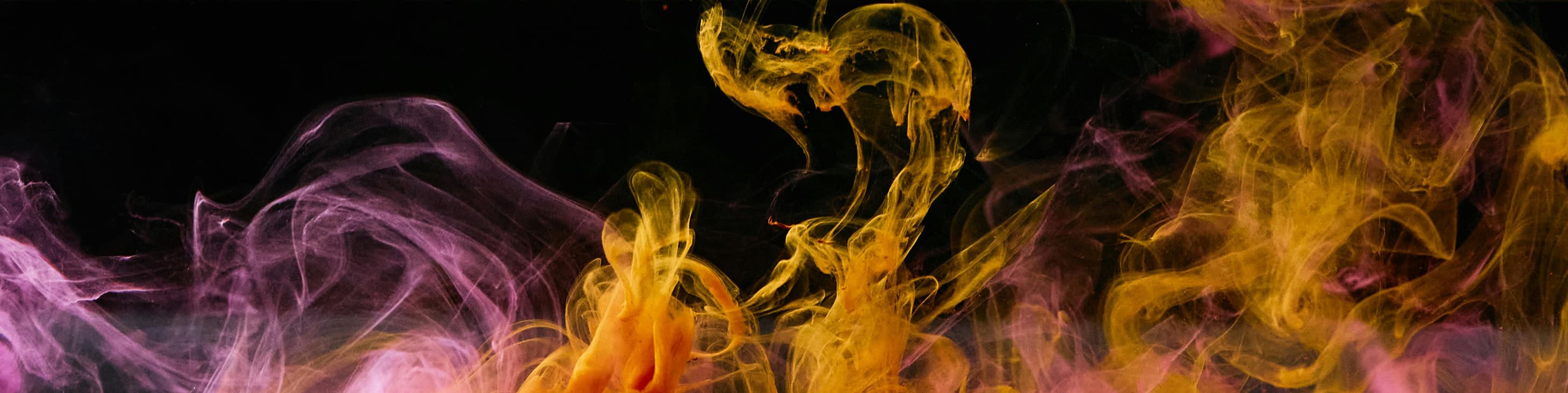 Explosion de couleurs d'encres d'imprimante